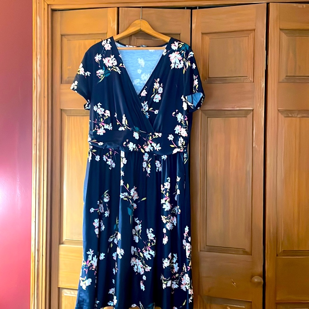 Floral print dress